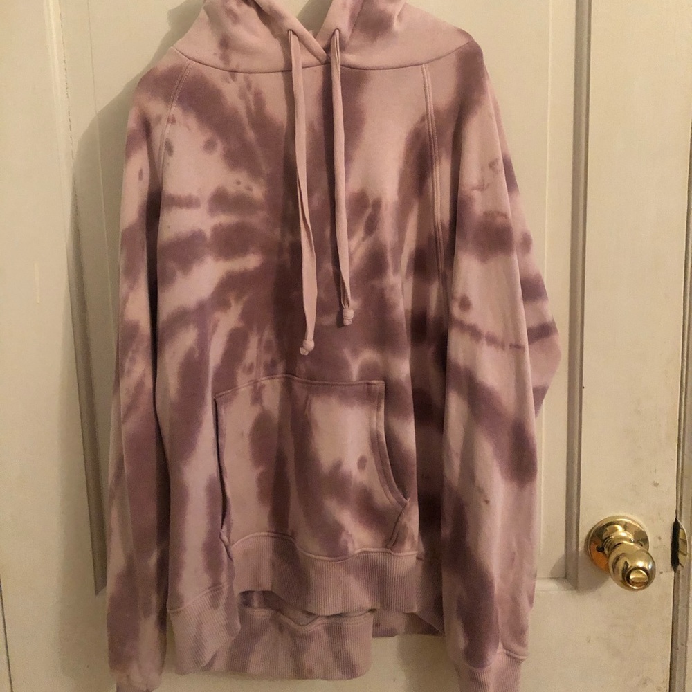 Light Pink Tie Dye Sweatshirt